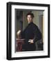 Portrait of a Young Man by Agnolo Bronzino-null-Framed Giclee Print