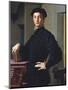 Portrait of a Young Man by Agnolo Bronzino-null-Mounted Giclee Print