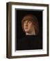 Portrait of a Young Man, c.1480-Jacometto Veneziano-Framed Giclee Print