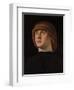 Portrait of a Young Man, c.1480-Jacometto Veneziano-Framed Giclee Print