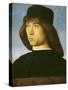 Portrait of a Young Man, C.1490-Giovanni Bellini-Stretched Canvas