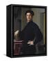 Portrait of a Young Man, c.1530-Agnolo Bronzino-Framed Stretched Canvas