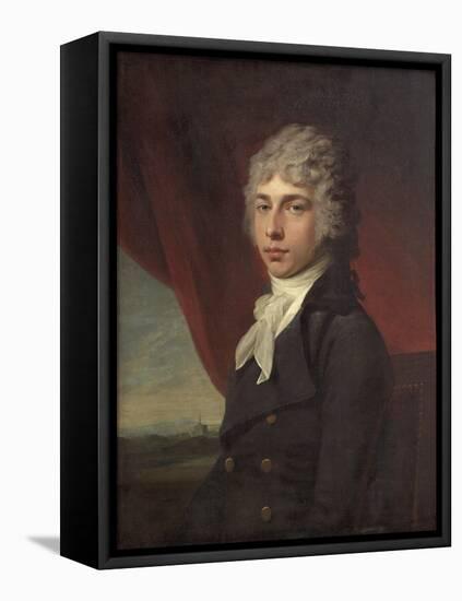 Portrait of a Young Man, C.1795-Jean Laurent Mosnier-Framed Stretched Canvas