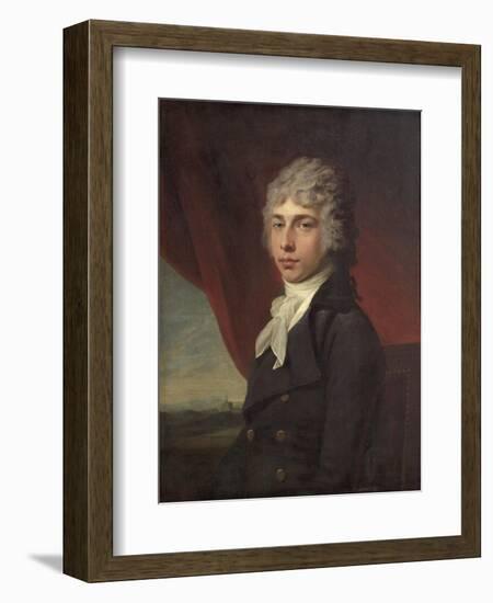 Portrait of a Young Man, C.1795-Jean Laurent Mosnier-Framed Giclee Print