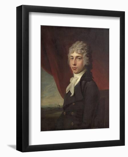 Portrait of a Young Man, C.1795-Jean Laurent Mosnier-Framed Giclee Print