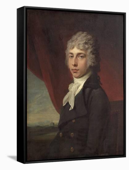 Portrait of a Young Man, C.1795-Jean Laurent Mosnier-Framed Stretched Canvas
