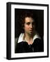 Portrait of a Young Man, C.1818-Theodore Gericault-Framed Giclee Print