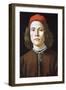 Portrait of a Young Man, C1480-1485-Sandro Botticelli-Framed Giclee Print