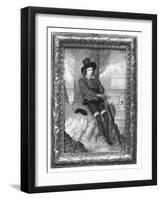 Portrait of a Young Man, C1590-1595-Isaac Oliver-Framed Giclee Print