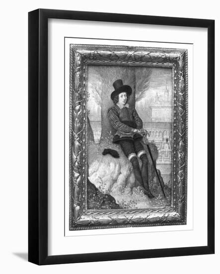 Portrait of a Young Man, C1590-1595-Isaac Oliver-Framed Giclee Print