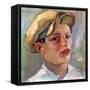 Portrait of a Young Man, C1883-1927-Nicolas Lytras-Framed Stretched Canvas