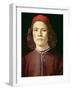 Portrait of a Young Man, circa 1480-85-Sandro Botticelli-Framed Giclee Print