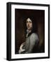Portrait of a Young Man Dressed in Grey-Bartolome Esteban Murillo-Framed Giclee Print