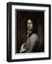Portrait of a Young Man Dressed in Grey-Bartolome Esteban Murillo-Framed Giclee Print