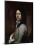 Portrait of a Young Man Dressed in Grey-Bartolome Esteban Murillo-Mounted Giclee Print