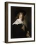 Portrait of a Young Man Holding a Glove, C1650-Frans Hals-Framed Giclee Print