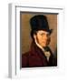 Portrait of a Young Man in a Top Hat-Jacques-Laurent Agasse-Framed Giclee Print