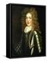 Portrait of a Young Man In Armour-null-Framed Stretched Canvas