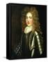 Portrait of a Young Man In Armour-null-Framed Stretched Canvas