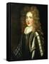 Portrait of a Young Man In Armour-null-Framed Stretched Canvas