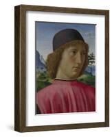 Portrait of a Young Man in Red, Ca 1485-Domenico Ghirlandaio-Framed Giclee Print