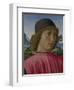 Portrait of a Young Man in Red, Ca 1485-Domenico Ghirlandaio-Framed Giclee Print