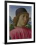 Portrait of a Young Man in Red, Ca 1485-Domenico Ghirlandaio-Framed Giclee Print