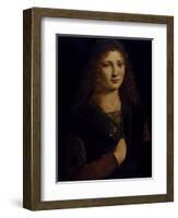 Portrait of a Young Man, Possibly Girolamo Casio, C.1500-Giovanni Antonio Boltraffio-Framed Giclee Print