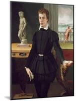 Portrait of a Young Man, Post 1560-Alessandro Allori-Mounted Giclee Print