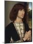 Portrait of a Young Man Praying, Ca 1485-Hans Memling-Mounted Giclee Print