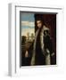 Portrait of a Young Man Wearing Lynx Fur-Paolo Veronese-Framed Giclee Print