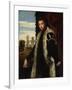 Portrait of a Young Man Wearing Lynx Fur-Paolo Veronese-Framed Giclee Print