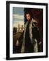 Portrait of a Young Man Wearing Lynx Fur-Paolo Veronese-Framed Giclee Print