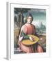 Portrait Of A Young Man With A Lute (Allegory Of Youth And Love)-Francesco Ubertini Bacchiacca-Framed Premium Giclee Print