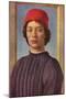 Portrait of a Young Man with Red Cap-Sandro Botticelli-Mounted Art Print