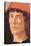 Portrait of a Young Man with Red Cap-Sandro Botticelli-Stretched Canvas