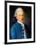 Portrait of a Young Man (Wolfgang Amadeus Mozar), 1772-J. B. Delahaye-Framed Giclee Print