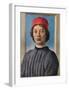 Portrait of a Young Man-Sandro Botticelli-Framed Collectable Print