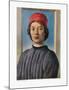 Portrait of a Young Man-Sandro Botticelli-Mounted Collectable Print