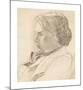 Portrait of a Young Man-Dante Gabriel Rossetti-Mounted Premium Giclee Print