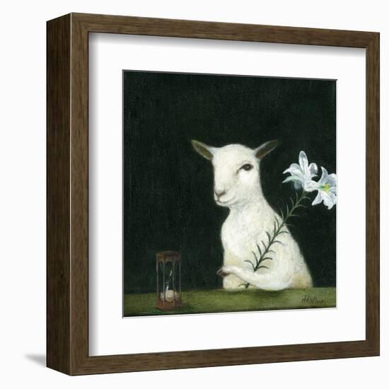 Portrait of a Young Man-DD McInnes-Framed Art Print