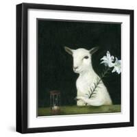 Portrait of a Young Man-DD McInnes-Framed Art Print