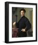 Portrait of a Young Man-Agnolo Bronzino-Framed Art Print