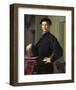 Portrait of a Young Man-Agnolo Bronzino-Framed Art Print