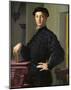 Portrait of a Young Man-Agnolo Bronzino-Mounted Art Print