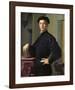 Portrait of a Young Man-Agnolo Bronzino-Framed Art Print