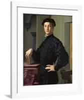 Portrait of a Young Man-Agnolo Bronzino-Framed Art Print