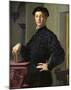 Portrait of a Young Man-Agnolo Bronzino-Mounted Art Print