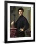 Portrait of a Young Man-Agnolo Bronzino-Framed Art Print