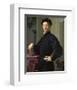 Portrait of a Young Man-Agnolo Bronzino-Framed Art Print